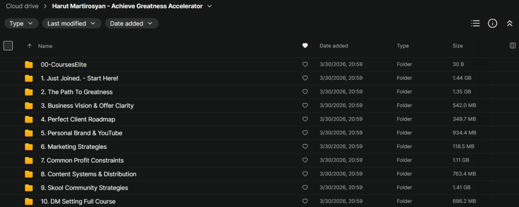 Harut Martirosyan – Achieve Greatness Accelerator