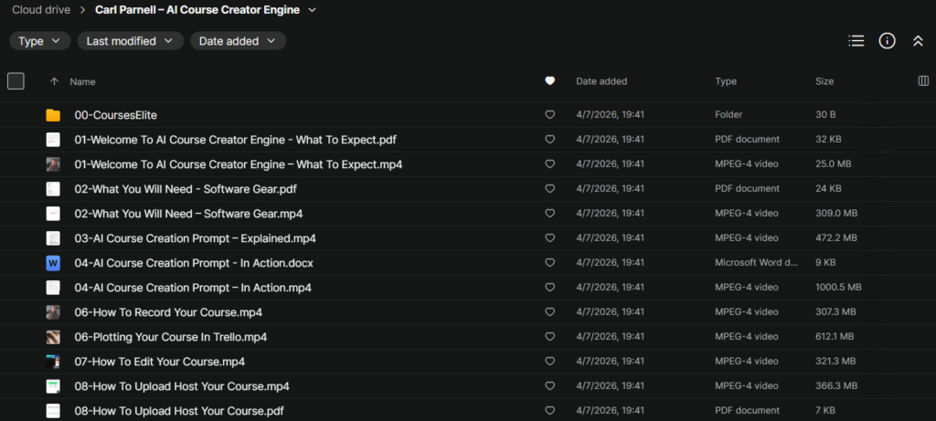 Carl Parnell – AI Course Creator Engine