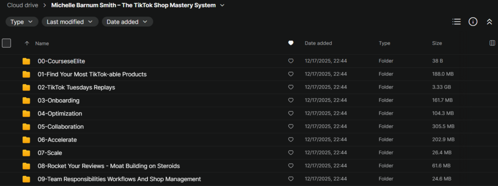 Michelle Barnum Smith – The TikTok Shop Mastery System