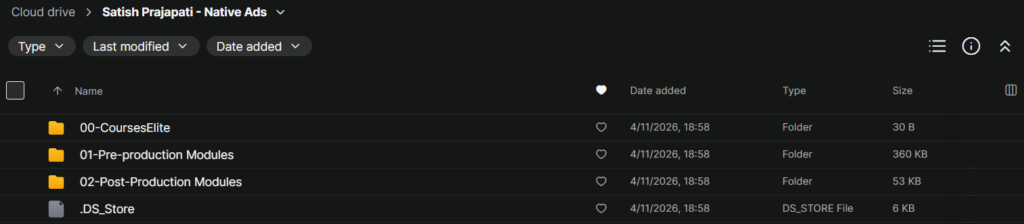 Satish Prajapati – Native Ads