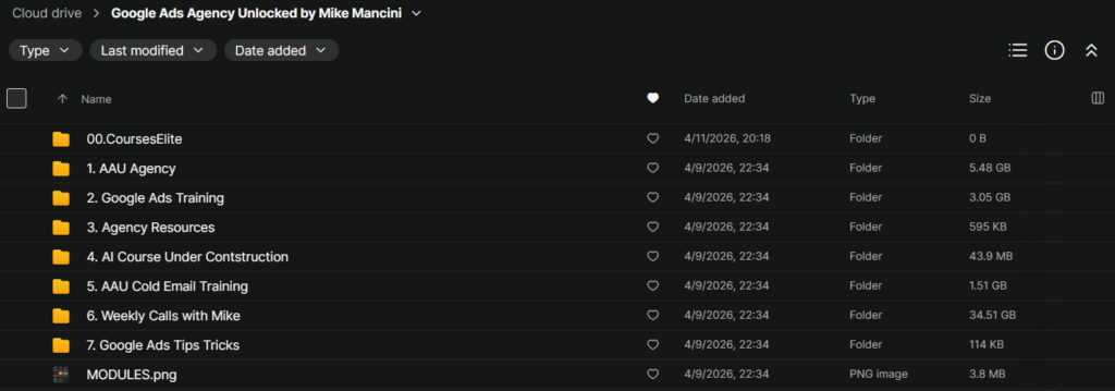 Mike Mancini Google Ads Agency Unlocked