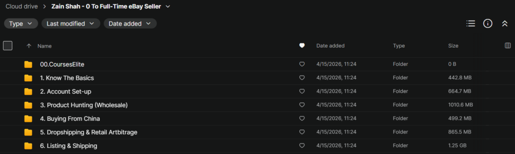 Zain Shah – 0 To Full-Time eBay Seller