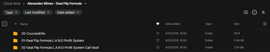 Alexander Mineo – Deal Flip Formula