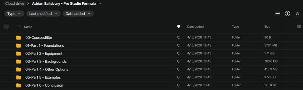 Adrian Salisbury – Pro Studio Formula