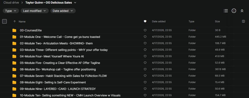 Taylor Quinn – OG Delicious Sales