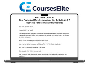 Dan Wardrope – The Pay Per Lead Agency Blueprint 3.0